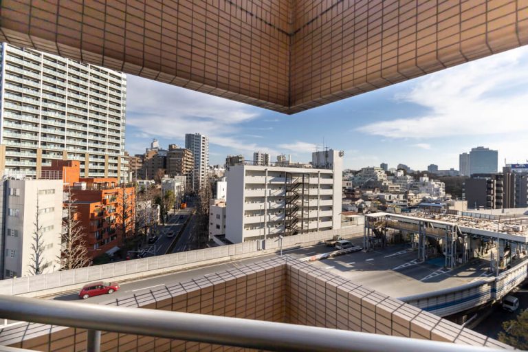 バルコニー眺望