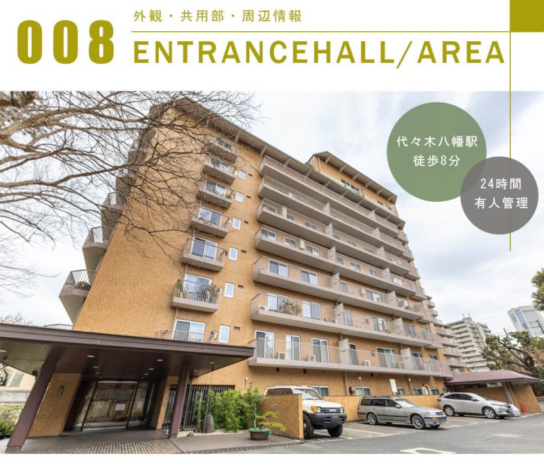 代々木の杜ハイツの外観