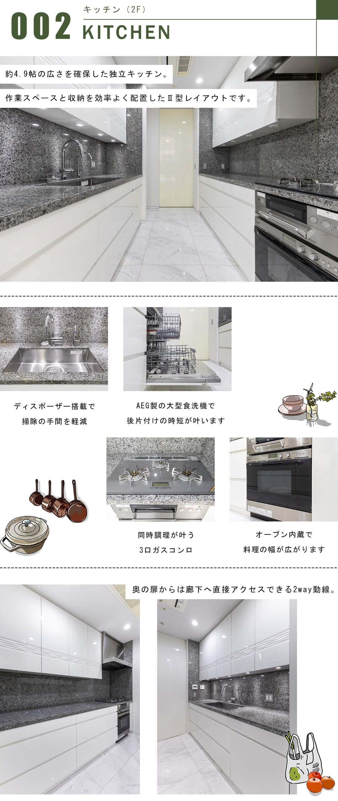 ウェリス代官山猿楽町のキッチン