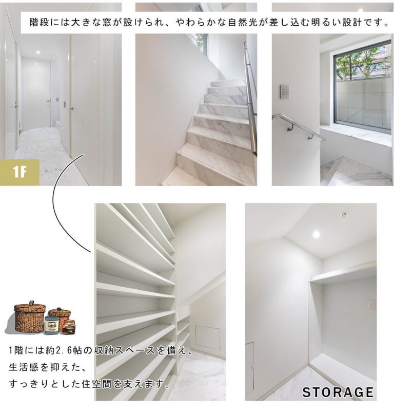 ウェリス代官山猿楽町の玄関と廊下