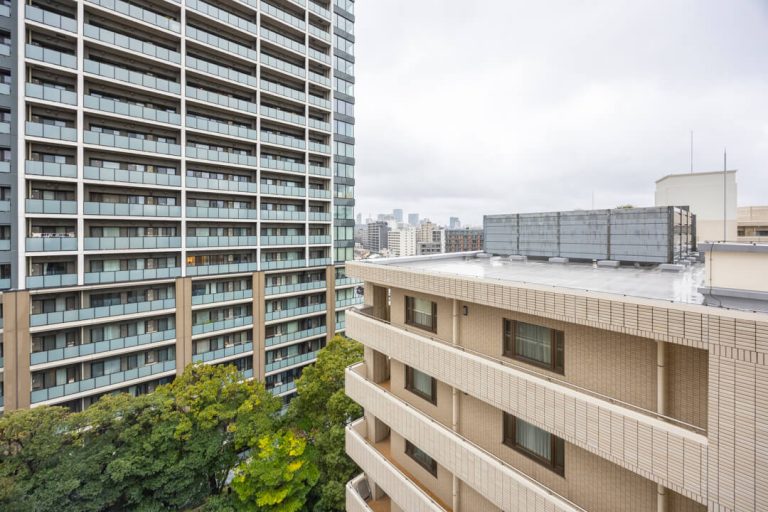 バルコニー眺望（北西側）