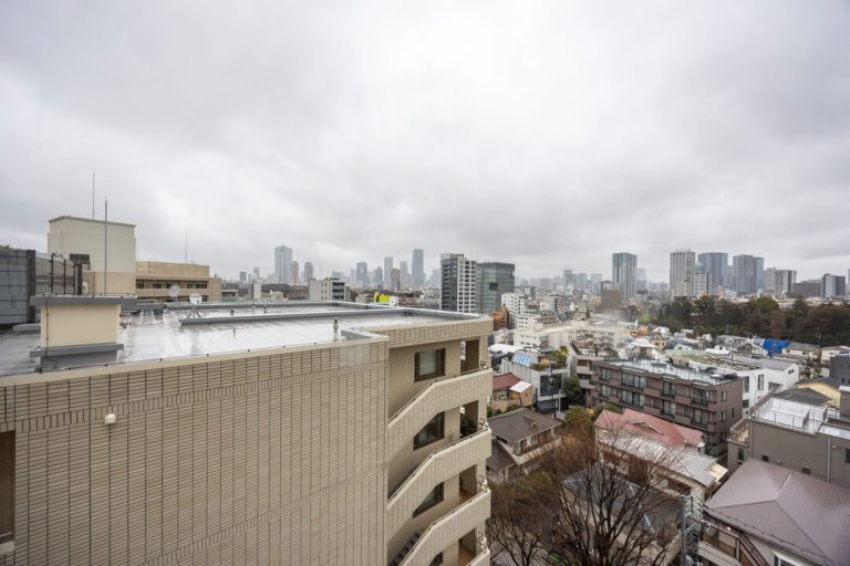 バルコニー眺望（北西側）