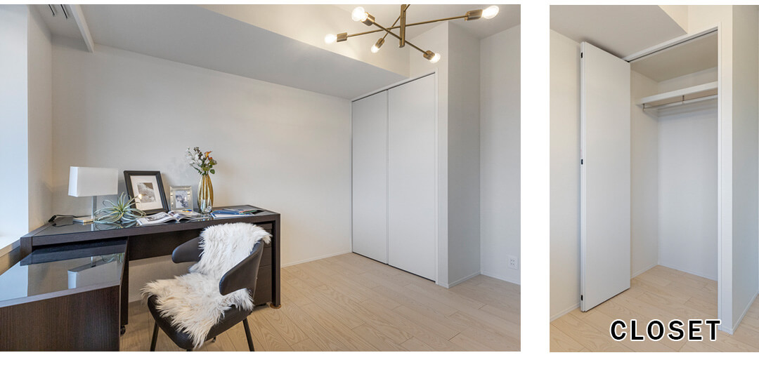 渋谷アインスの寝室