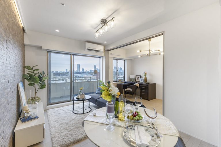 リビングダイニング、寝室2