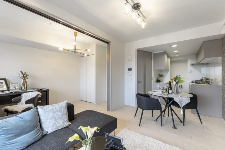 リビングダイニング、寝室2