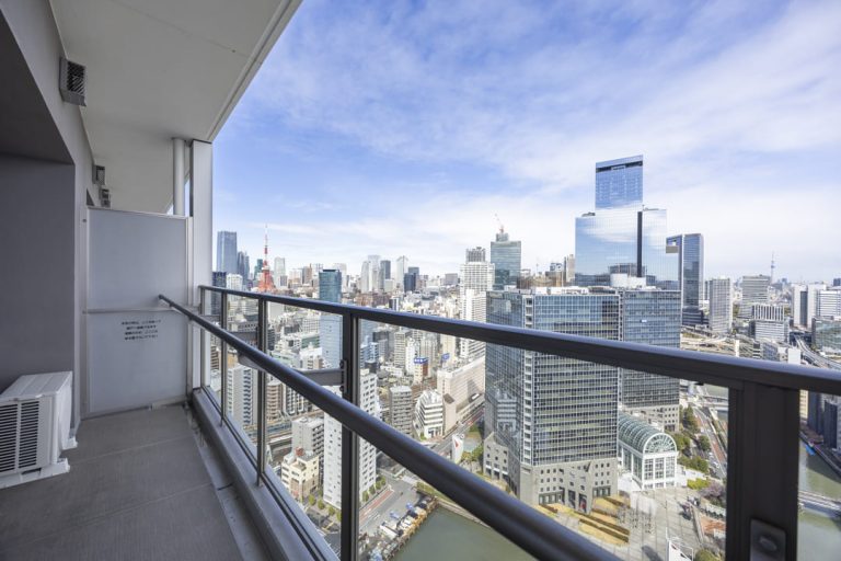 バルコニー（寝室側）