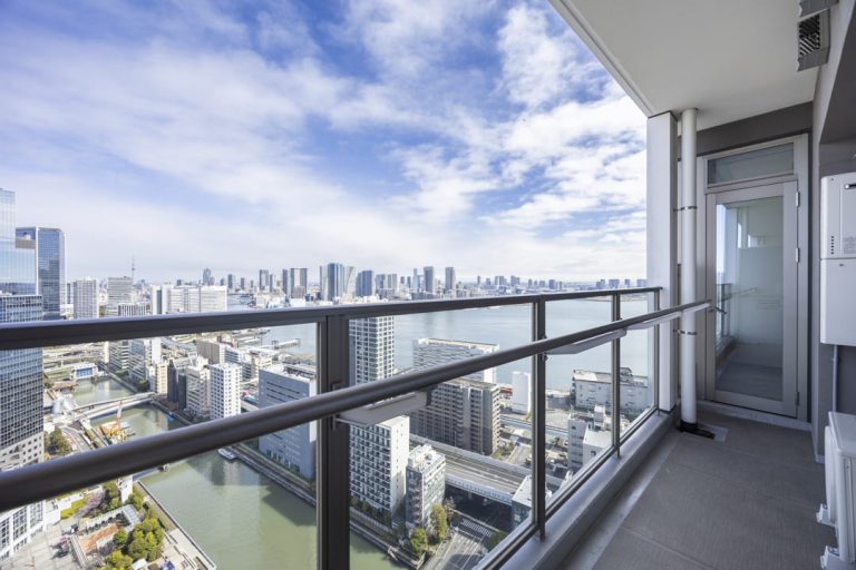 バルコニー（寝室側）