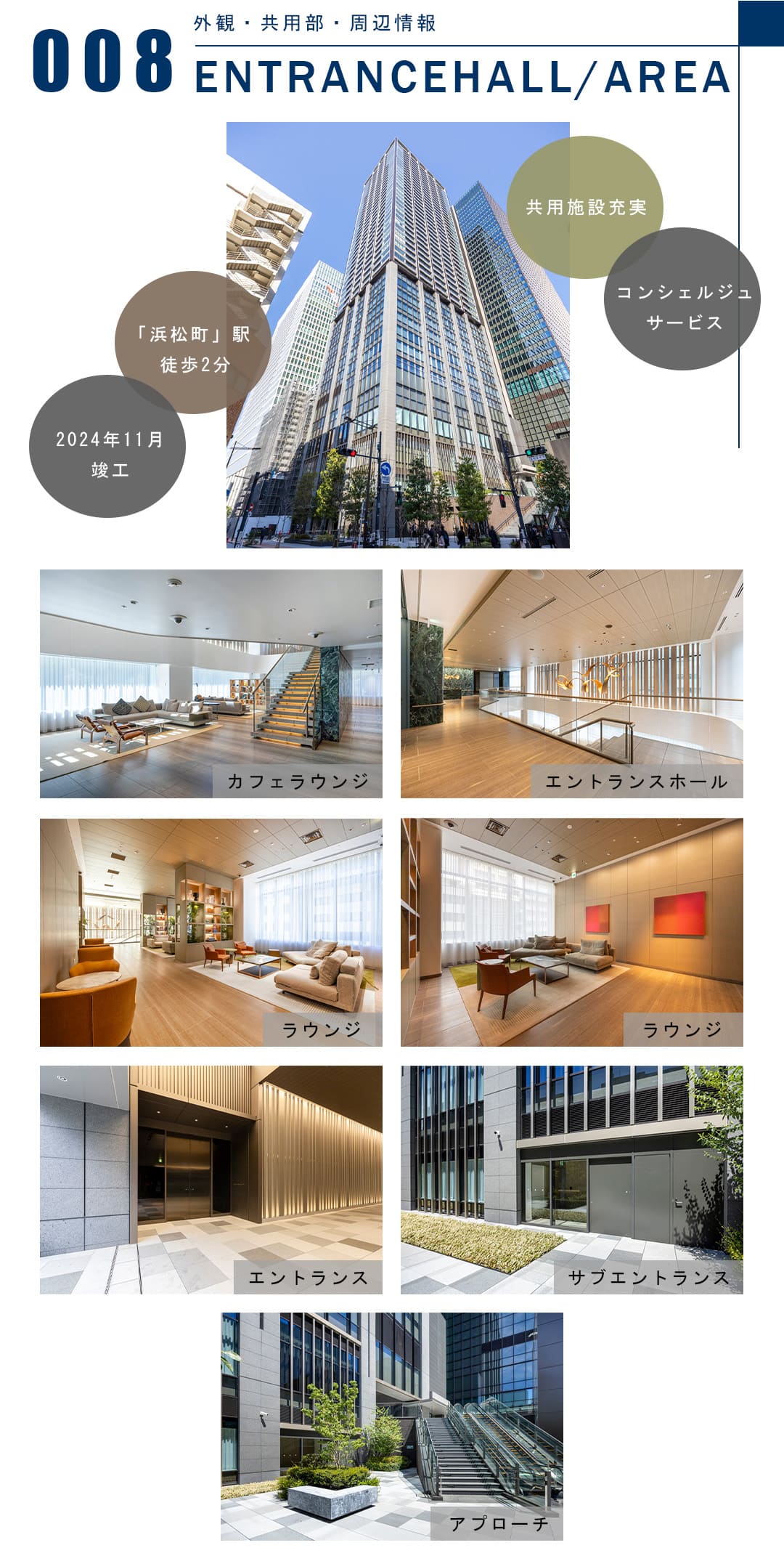 008外観,共用部,周辺情報,ENTRANCEHALL,AREA