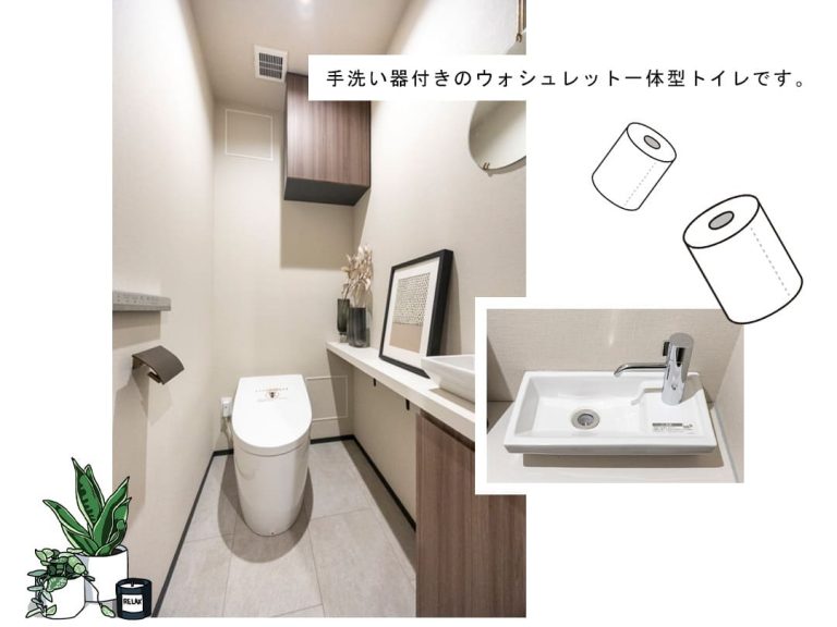 ユニーブル渋谷神南のトイレ