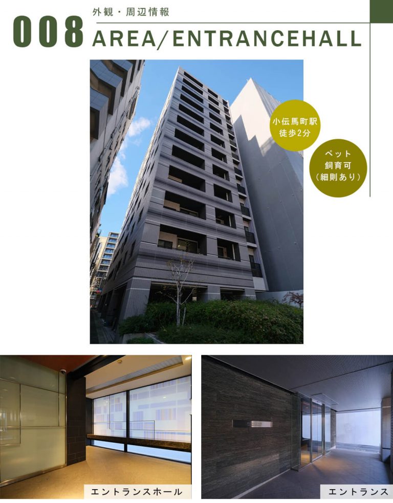 アスコットパーク日本橋小伝馬町の外観・周辺情報