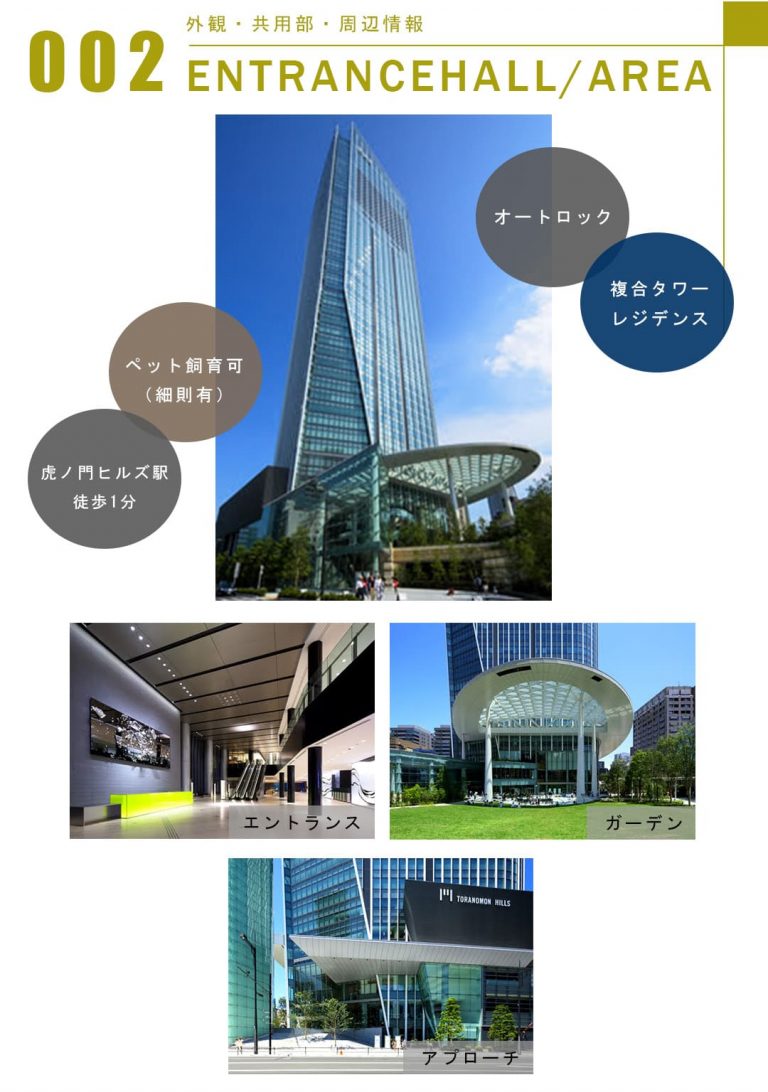 002外観,共用部,周辺情報,ENTRANCEHALL,AREA