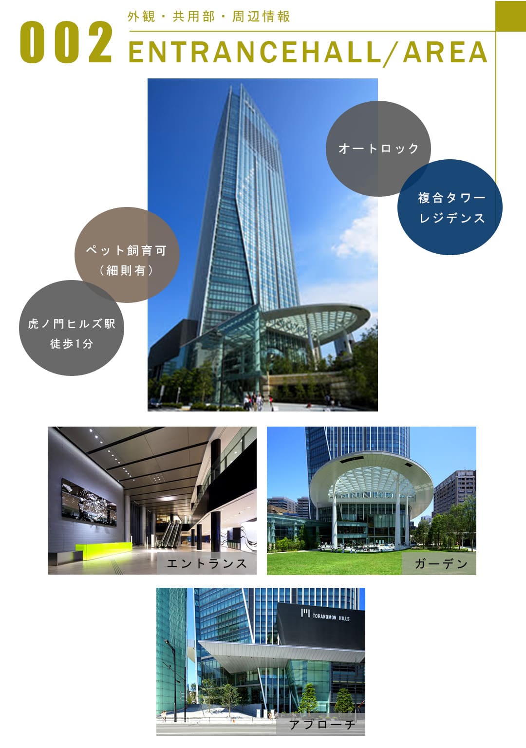 002外観,共用部,周辺情報,ENTRANCEHALL,AREA