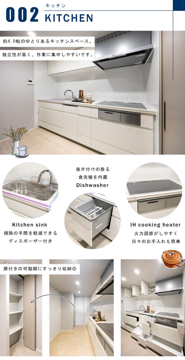 パークコート赤坂ザ・タワーのキッチン