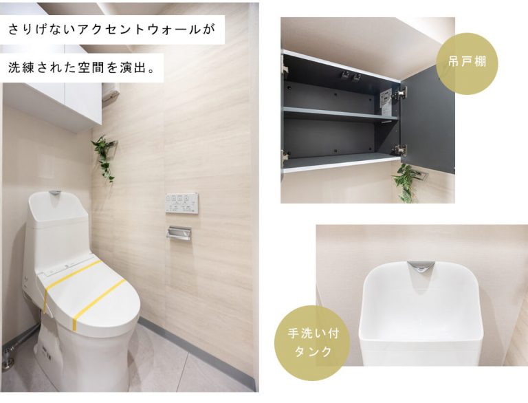 ライトコート四谷のトイレ