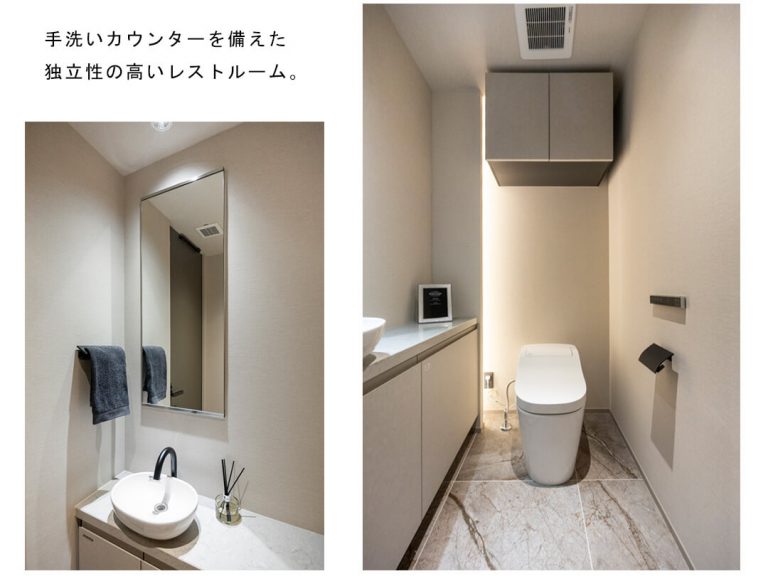 ヴェーゼント赤坂新坂のトイレ