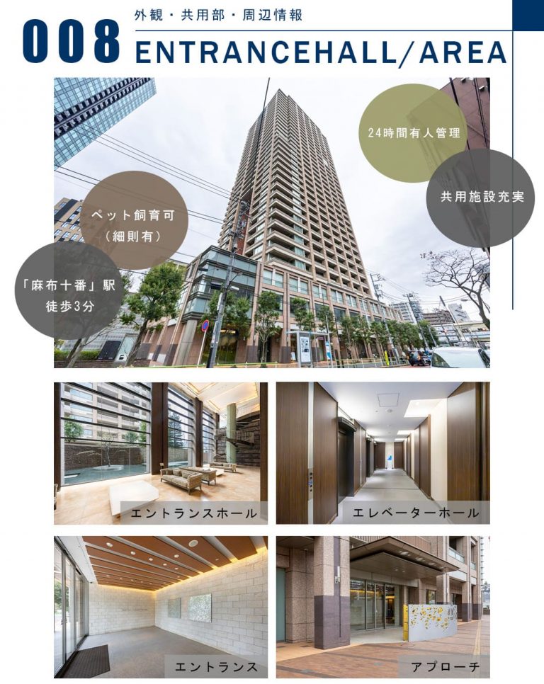 008外観,共用部,周辺情報,ENTRANCEHALL,AREA