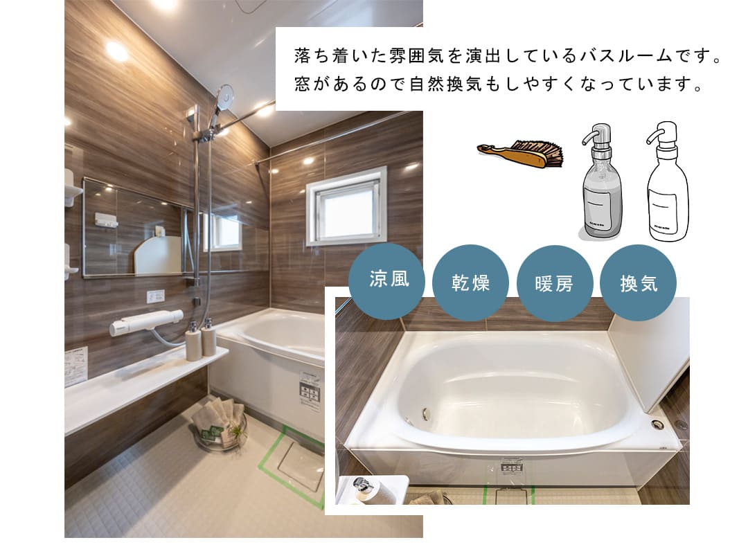 ディアクオーレ白金高輪の浴室