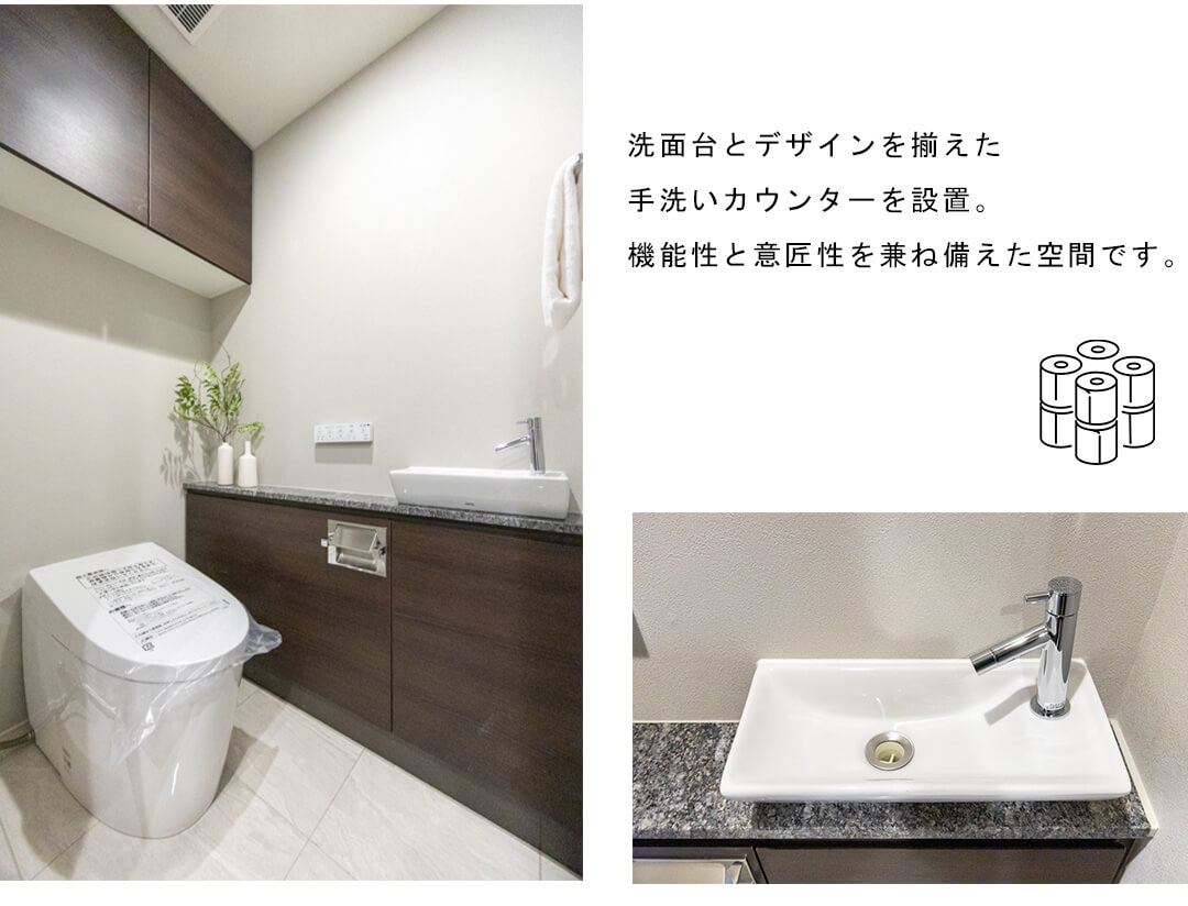 プラウド文京千駄木のトイレ