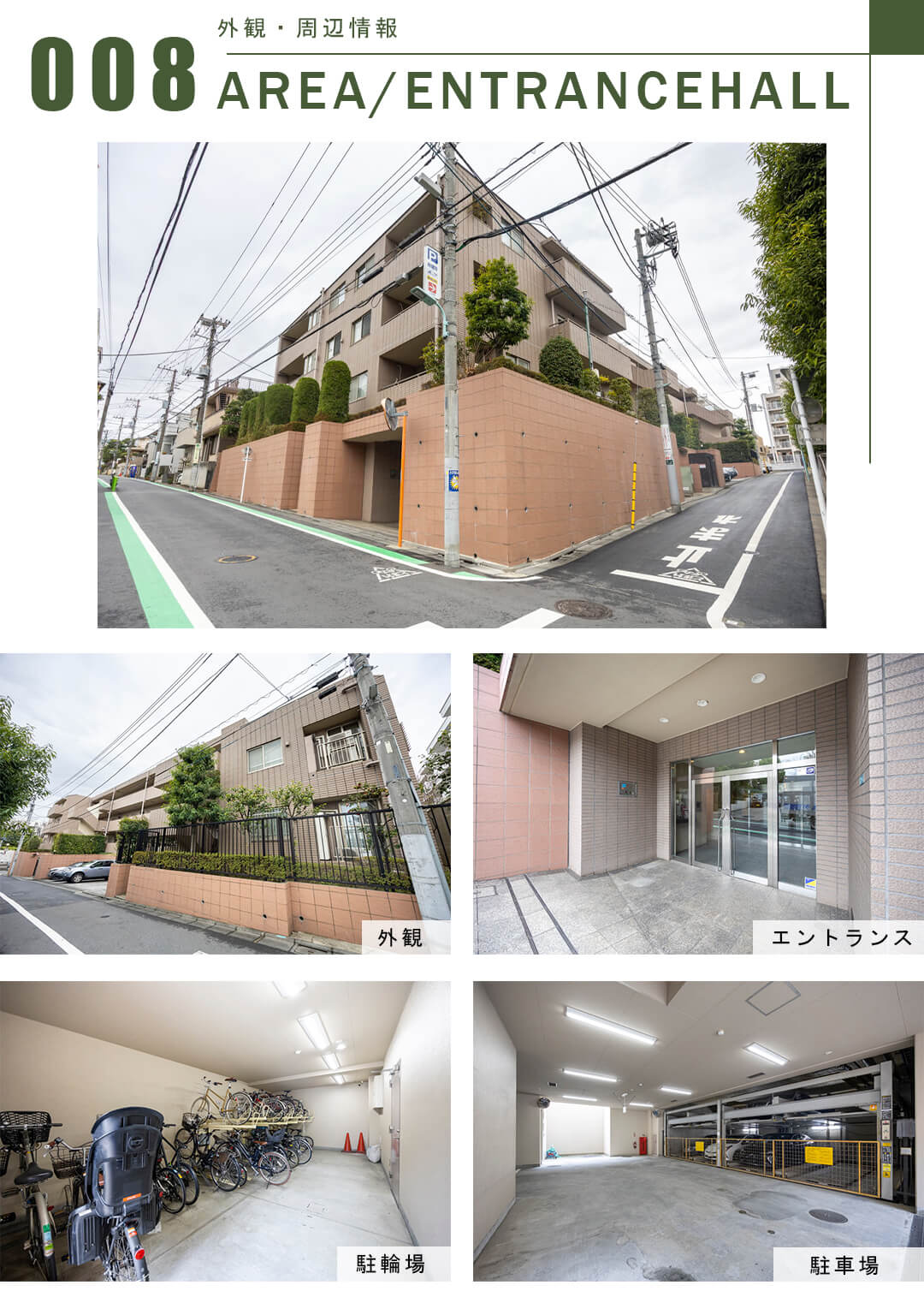 ファミールヒルズ目黒東山の外観・周辺情報