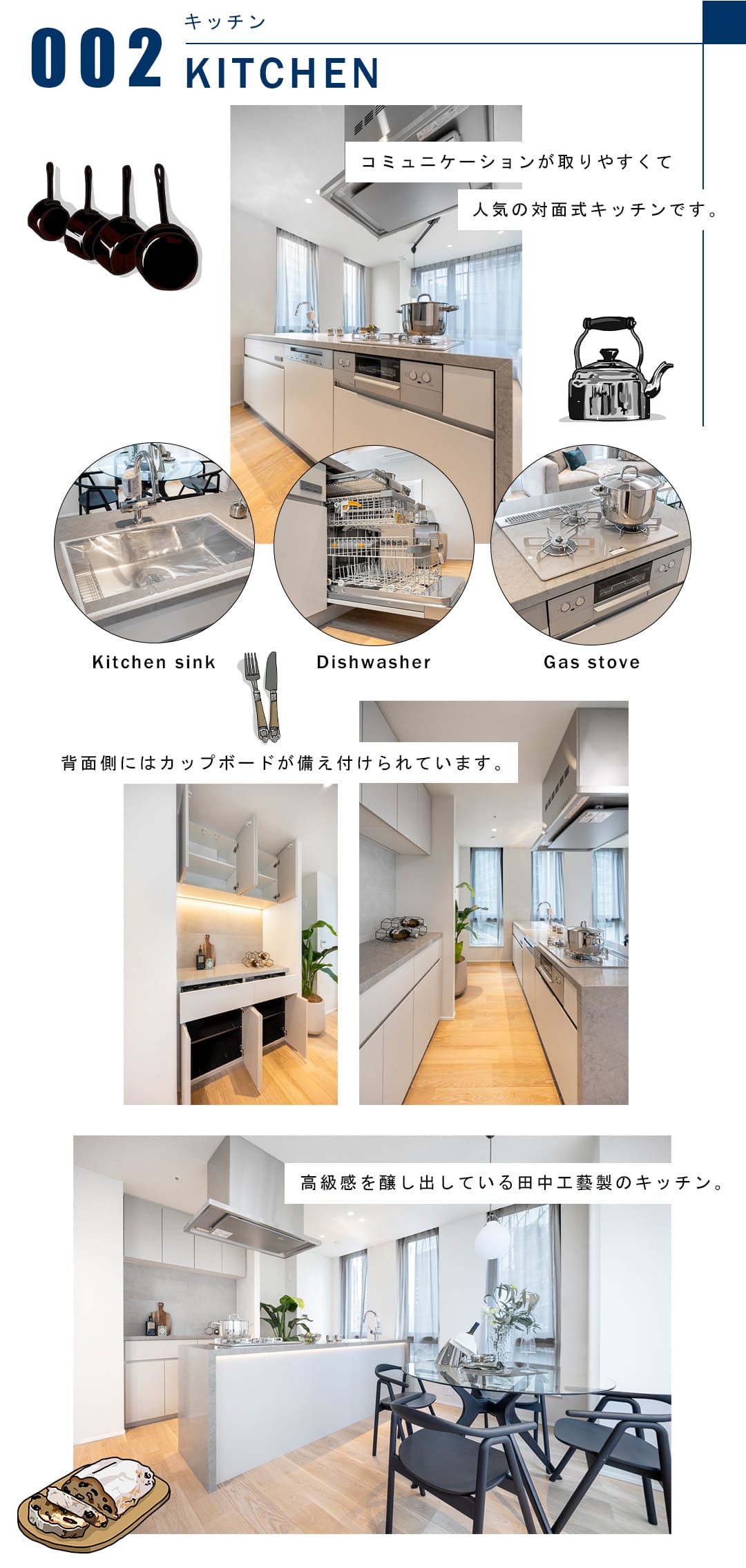 002キッチン,KITCHEN