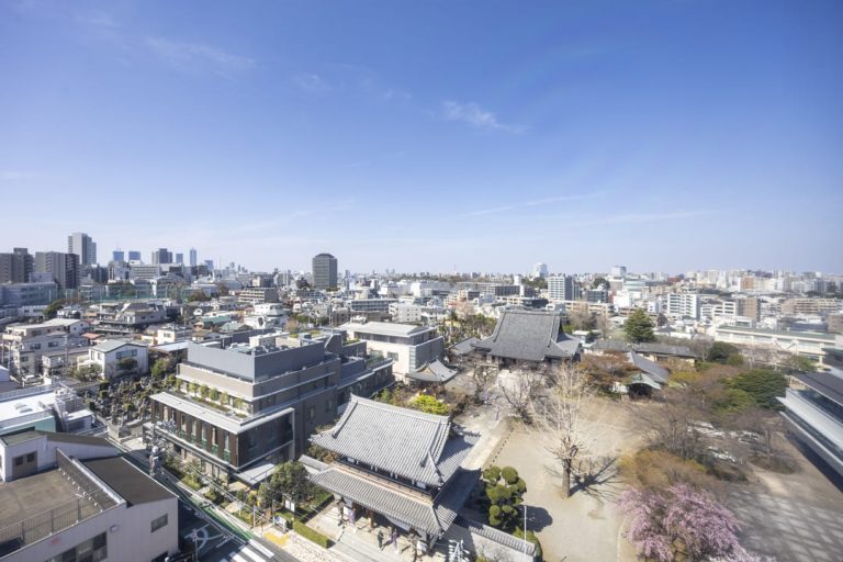 リビングダイニングからの眺望