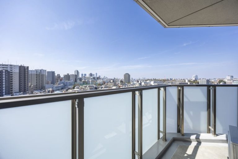 バルコニー（西側）