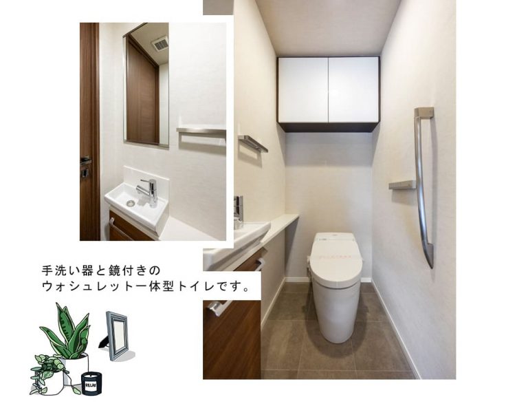 ウェリスタワー愛宕虎ノ門のトイレ