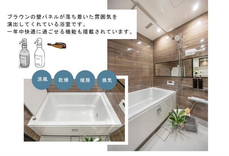 パーク・コート恵比寿ヒルトップレジデンスの浴室