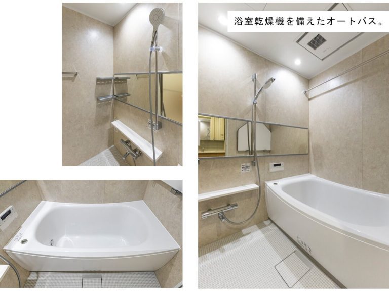 シャトー赤坂台の浴室