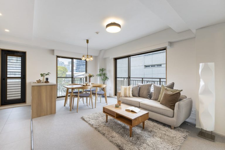 大崎　落ち着きと開放感が調和する、3LDK角住戸