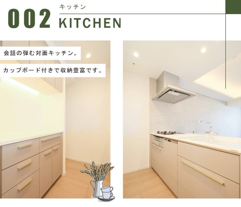リビオ目黒リバーサウスのキッチン