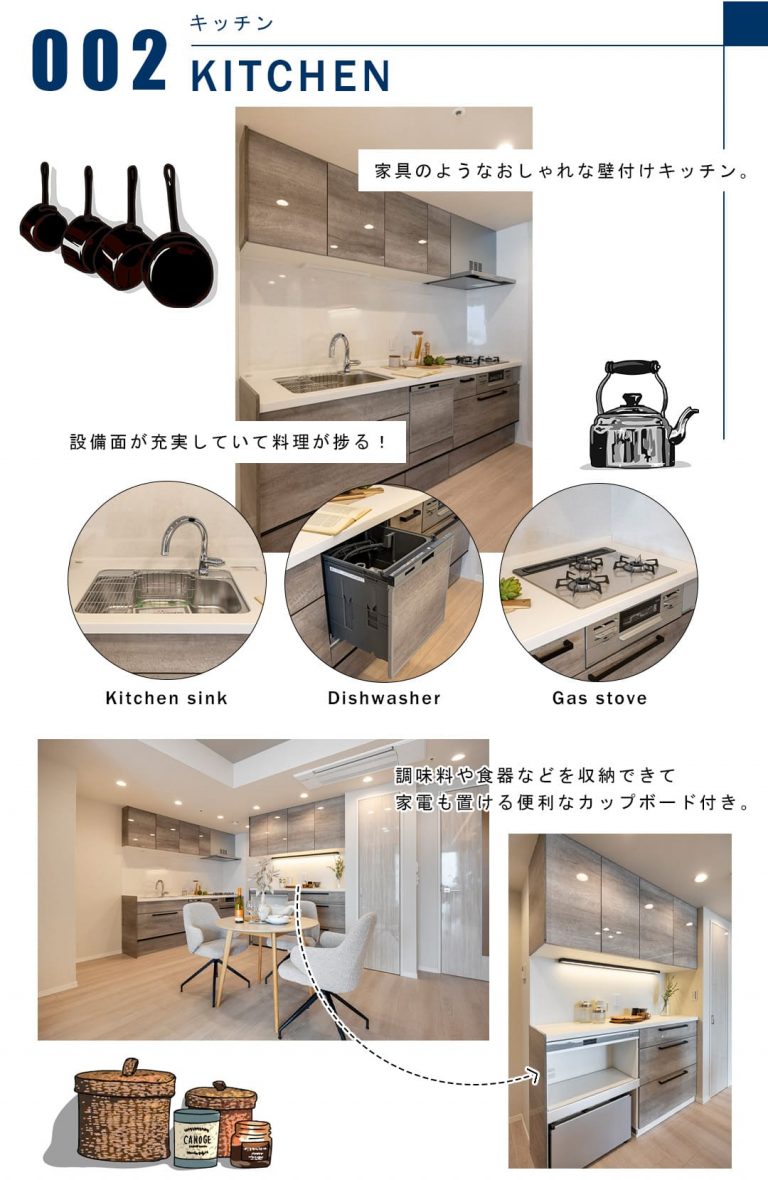 002キッチン,KITCHEN