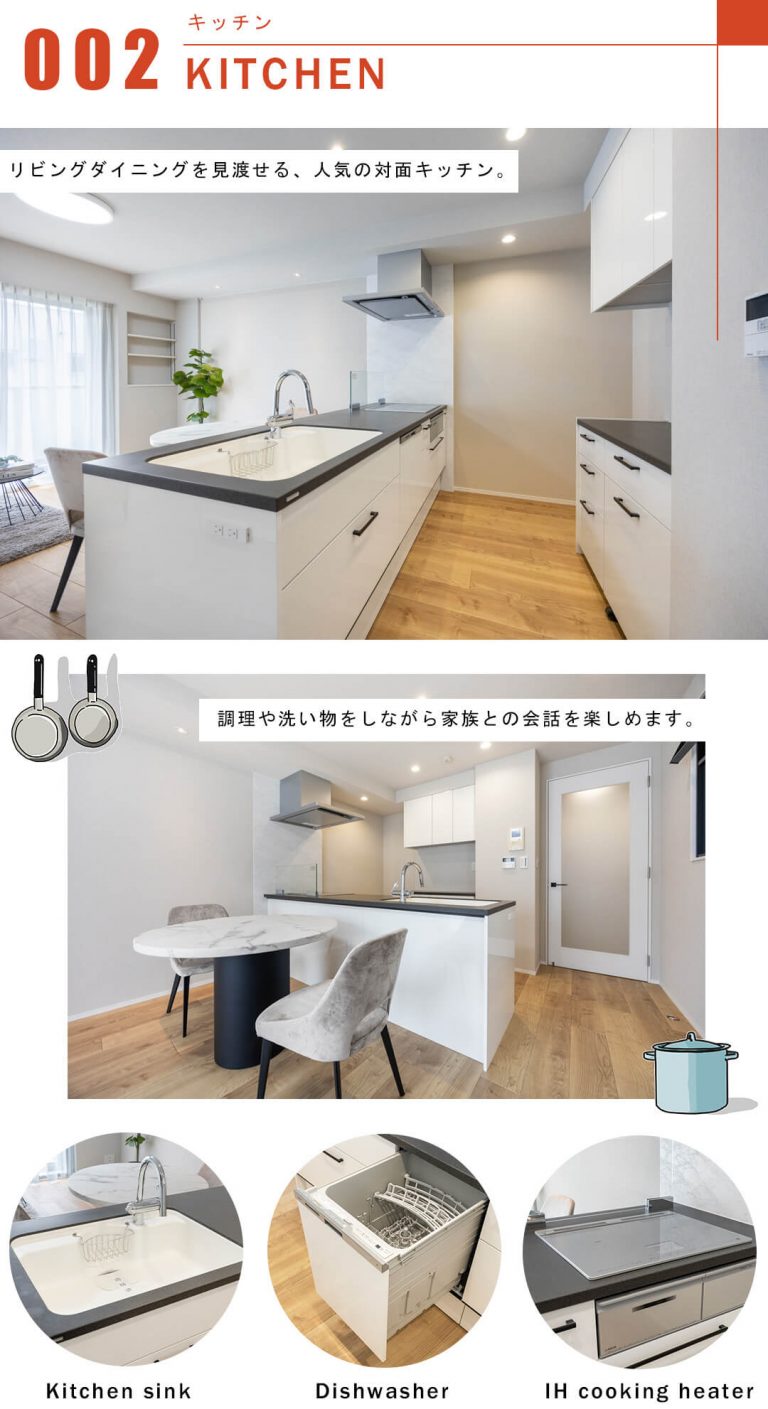 ソフィアーレ代官山のキッチン