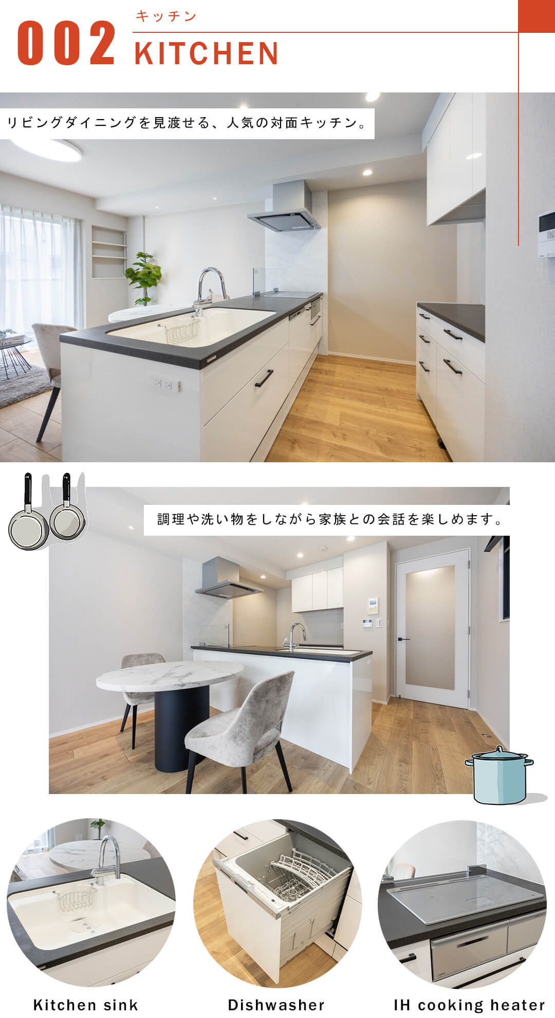 ソフィアーレ代官山のキッチン