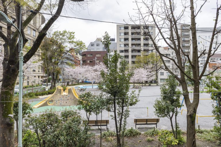 リビングダイニングからの眺望