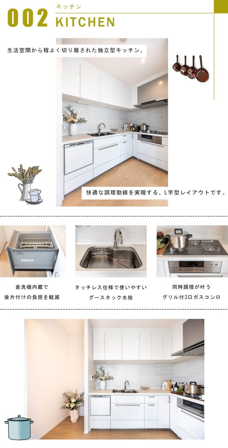 パークコート浜離宮ザ・タワーのキッチン