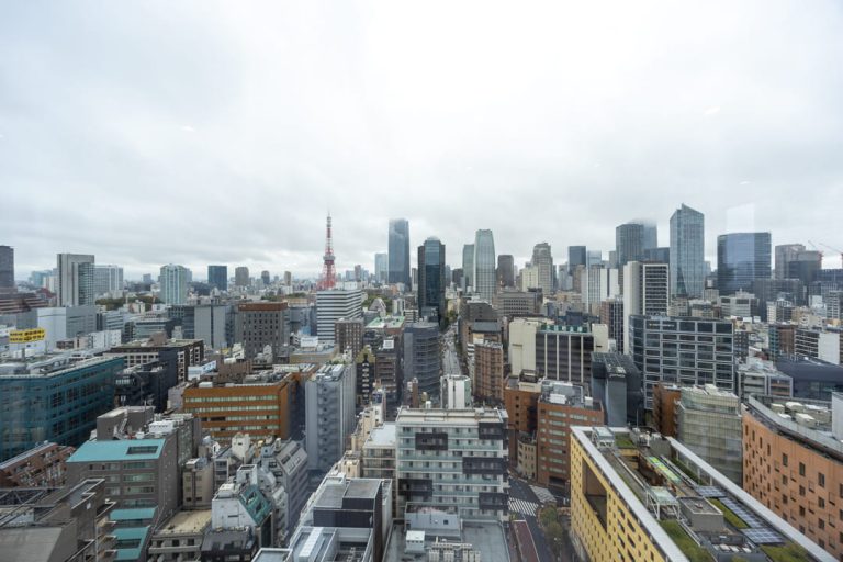 リビングダイニングからの眺望