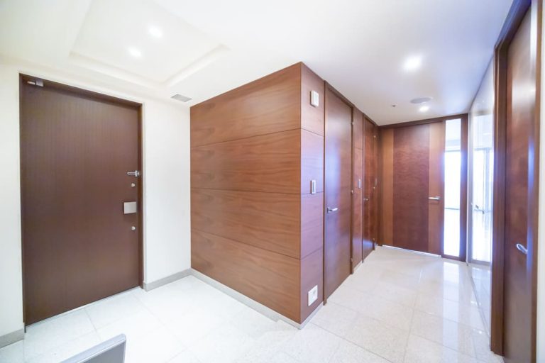 玄関ホール（リビング側）