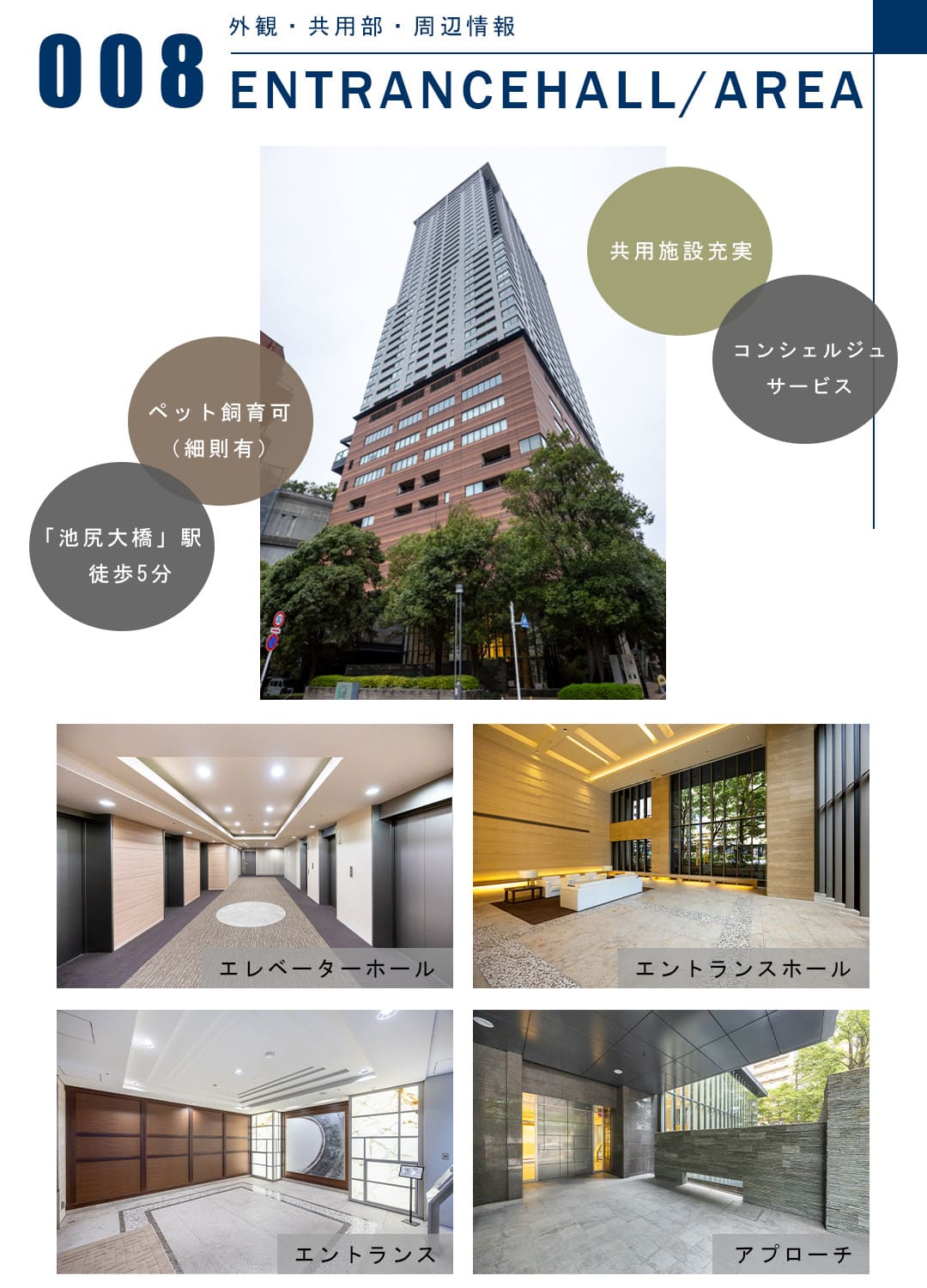 008外観,共用部,周辺情報,ENTRANCEHALL,AREA