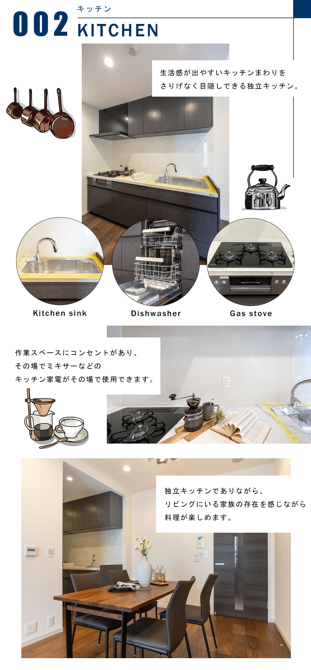 002キッチン,KITCHEN