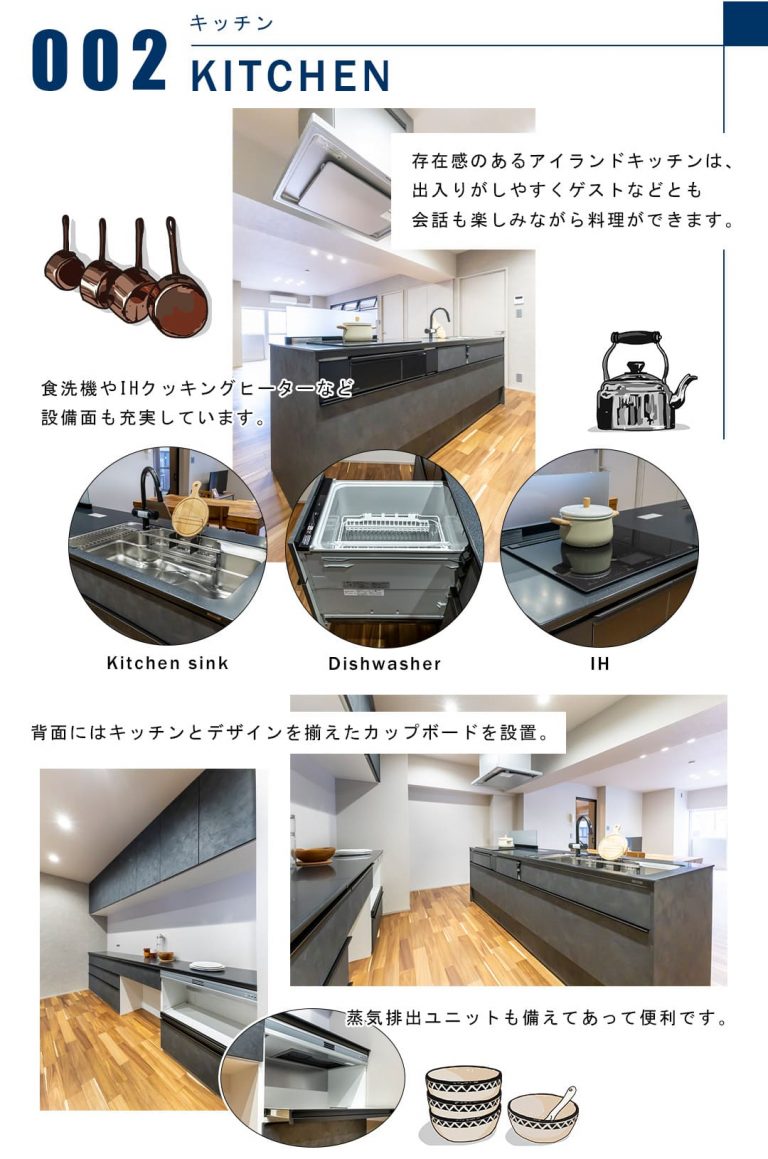 サンビューハイツ四番町のキッチン