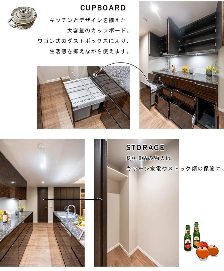 グランドメゾン西原三丁目のキッチン