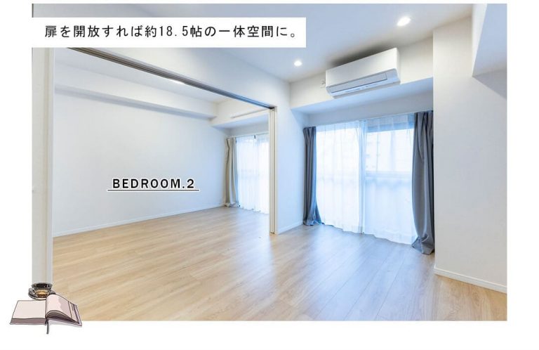 ライオンズステーションプラザ半蔵門のリビングダイニング