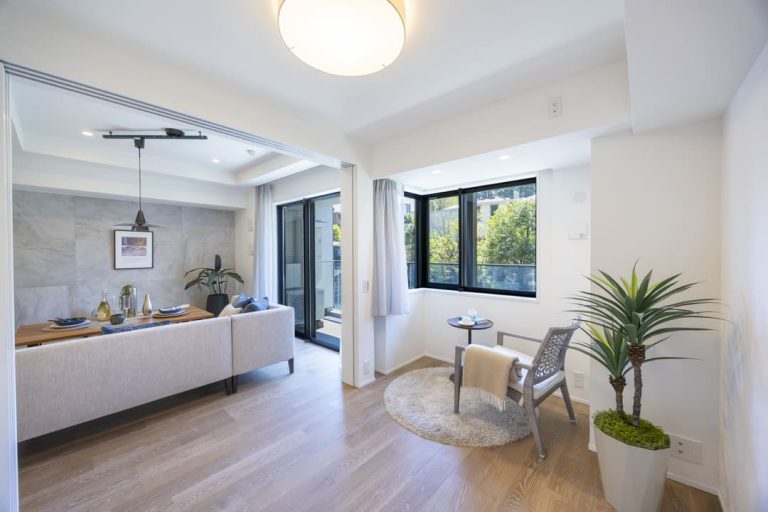 洋室1、リビングダイニング