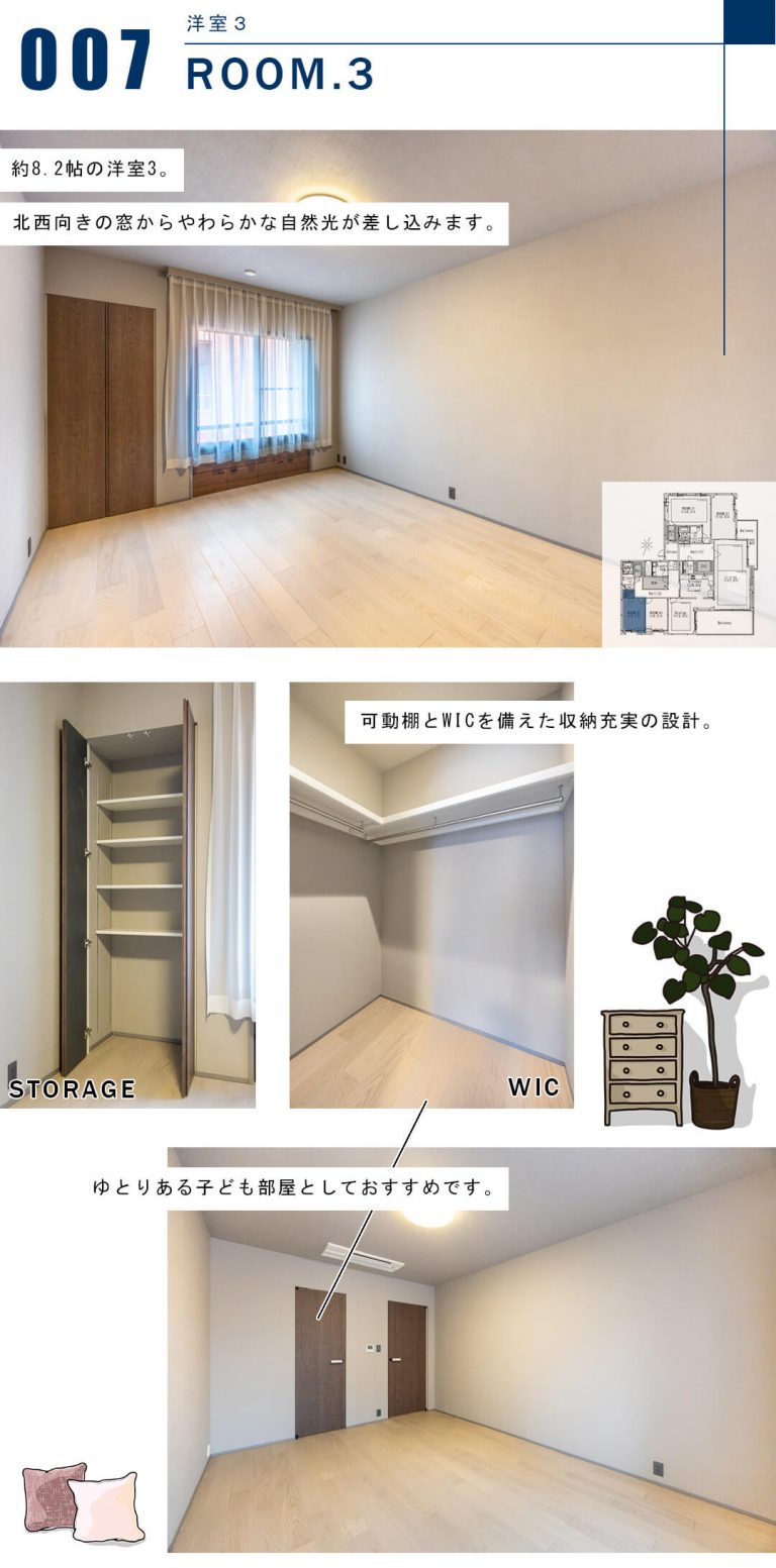 東高原宿ペアシティの洋室