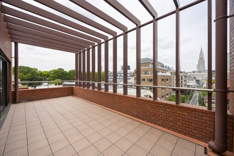 バルコニー（北西側）