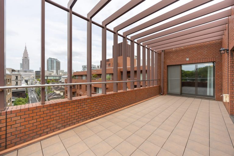 バルコニー（北西側）