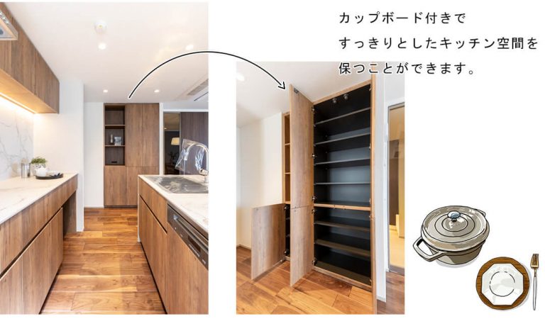 ディアナコート上原のキッチン