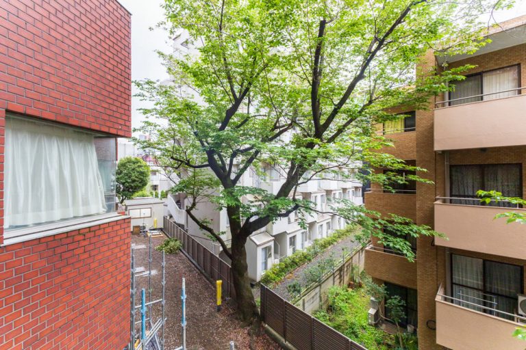 バルコニー眺望