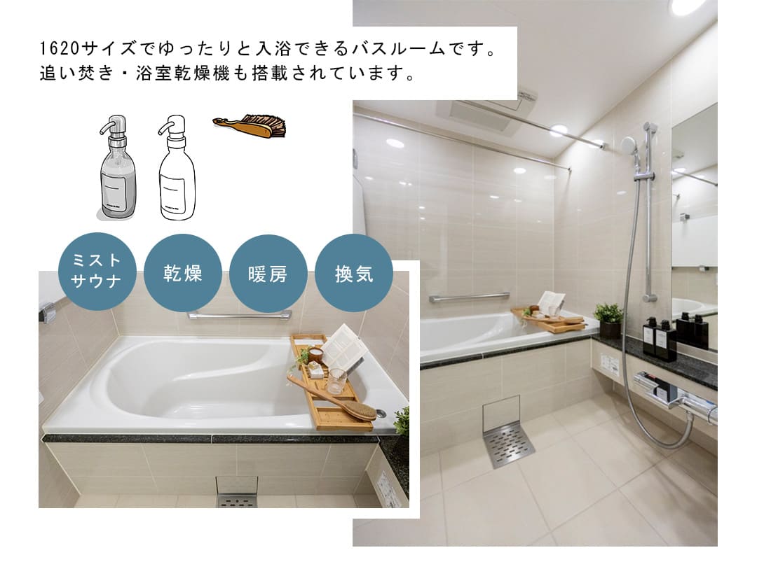 パークナード代官山の浴室